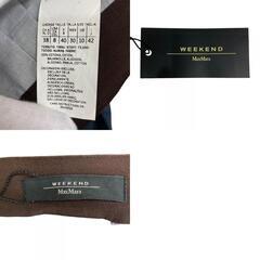 マックスマーラ MAX MARA ロングスカート WEEKEND SASSARI 花柄 ネイビーの画像