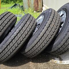 ダイハツアトレーs700v新車外し　タイヤホイール4本セットの画像
