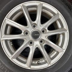 【SEIBERLING SL101 195/65R15】夏タイヤ【BS PREO L5 15インチ 6J5HPCD114.3+53】24年製 バリ溝 ヴォクシー ノア エスクァイア等 (STG017)の画像