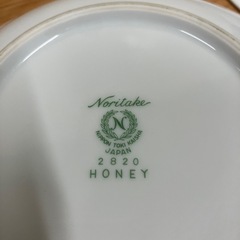 2507-636 Noritake HONEY カレー皿 3枚 バラ売り不可 キズ 汚れありの画像