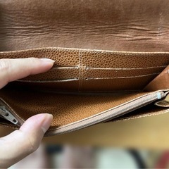 【平成レトロ】Renomaブラウンレザー 長財布の画像
