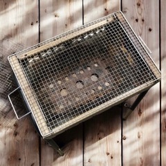 ロゴス　ステンレスBBQコンロ　専用ケース付きの画像