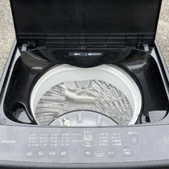 配達設置無料 アイリスオーヤマ洗濯機 5kg 予約 タイマー 部屋干しモード機能付き 2024年製 の画像