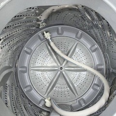 配達設置無料 アイリスオーヤマ洗濯機 5kg 予約 タイマー 部屋干しモード機能付き 2024年製 の画像
