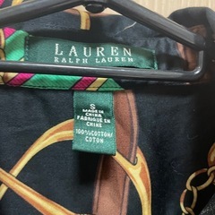 ラルフローレン　スカーフ柄シャツの画像
