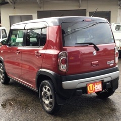 27年式(2014)スズキ　ハスラーG   赤ツートン　車検付すぐ乗れます^_^の画像