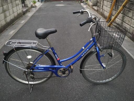 良品】26インチ 外装6段変速 LEDオートライト 整備済み! (aucfan