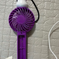 ハンディー扇風機の画像