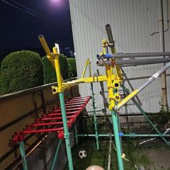 大型遊具　単管の画像