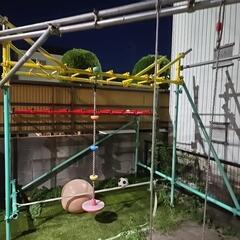 大型遊具　単管の画像