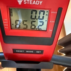 Steady エアロバイク　ST102赤の画像