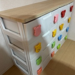 アイリスオーヤマ　キッズチェストの画像