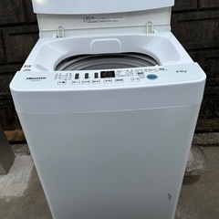 分解洗浄済み‼️ハイセンス21年製‼️4.5Kgの画像