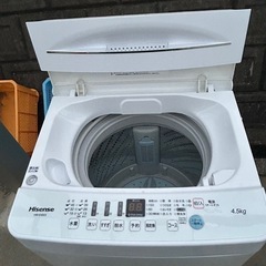 分解洗浄済み‼️ハイセンス21年製‼️4.5Kgの画像