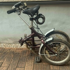【埼玉県さいたま市】折り畳み自転車の画像