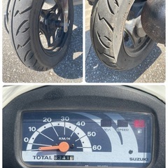 119⭐️レッツ2⭐️バッテリー充電済み、SUZUKI、スズキ、バイク、原付の画像