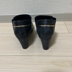 BLACKショートブーツの画像