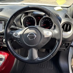 自社ローンあり！ガソリン100リットルプレゼント✨ドラレコ✨バックカメラ✨日産☆ジューク☆15RX☆1500cc☆5人乗り☆の画像