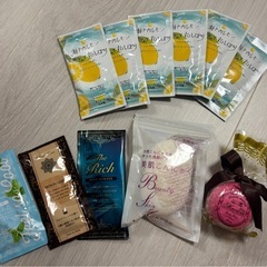 フェイスマスク&入浴剤の画像
