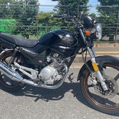 120⭐️YBR125⭐️タイヤ溝あり、外装キレイ、バッテリー充電、現状車、ヤマハ、YAMAHA、原付、バイクの画像