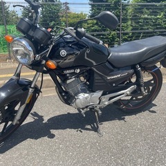 120⭐️YBR125⭐️タイヤ溝あり、外装キレイ、バッテリー充電、現状車、ヤマハ、YAMAHA、原付、バイクの画像