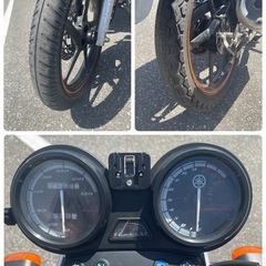 120⭐️YBR125⭐️タイヤ溝あり、外装キレイ、バッテリー充電、現状車、ヤマハ、YAMAHA、原付、バイクの画像
