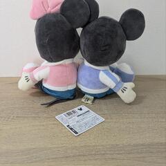 ミッキー＆ミニー　ぬいぐるみの画像