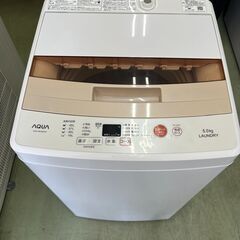 【リサイクルショップ ピカソ 小松原】✨分解洗浄済❗❗✨🌀✨AQUA 全自動洗濯機 5.0kg【AQW-BK50E】🌀★8900★の画像