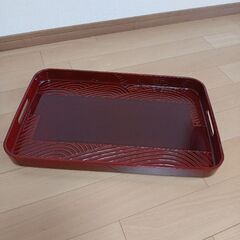 長手盆　お盆　大の画像