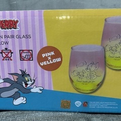 トム&ジェリーグラデーションペアグラスの画像