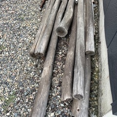 木材　薪の画像