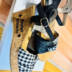 レピピサンダルMサイズ中古の画像