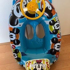 中古　ディズニー　足入れ浮き輪の画像