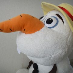 大きいです！ オラフ ぬいぐるみ 70cm超の画像
