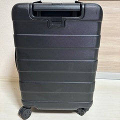 無印良品　ハードキャリー黒　訳アリの画像