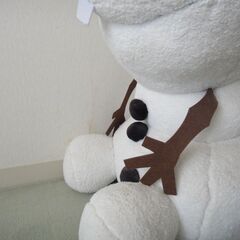 大きいです！ オラフ ぬいぐるみ 70cm超の画像