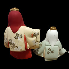 (中古)博多人形  はくせんの画像