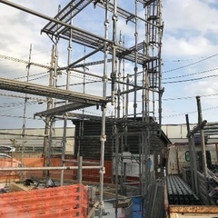 【新築現場の足場工事】現場経験豊富だからこそできる、安全・丁寧な...