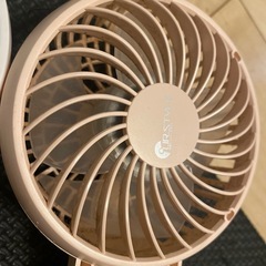 手持ち扇風機２つセットの画像
