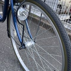Free Time-ママチャリ26インチ紺の画像