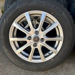 【バリ溝】ヨコハマタイヤ IG60 スタッドレスタイヤ 185/65R15 4本セットの画像