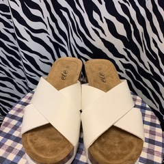 【美品】レディースサンダル Sサイズの画像
