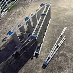 仮設階段の画像