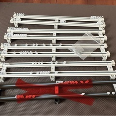 カーテンレール　ダブルレール　壁付け　天井付けの画像