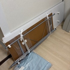 取りに来てくれる方限定ハンガーラックカバー付きの画像