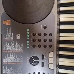 カシオ電子キーボードの画像