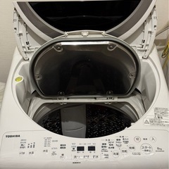 洗濯機　東芝　8kg ZABOON AW-8VM1の画像