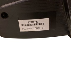 ジャンク TOSHIBA 55型 液晶テレビ 55C340X 2020年製の画像