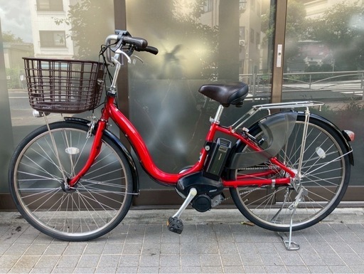 芳　3509 ヤマハPASナチュラ 26インチ レッド 電動自転車 3509 ヤマハPASナチュラ 26インチ レッド