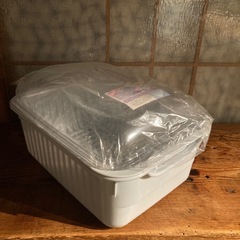 蓋付き水切りカゴの画像